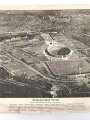 Grossformatiges Schulwandbild Nr. 210 " Reichssportfeld Berlin " Maße 63 x 91cm