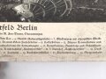 Grossformatiges Schulwandbild Nr. 210 " Reichssportfeld Berlin " Maße 63 x 91cm