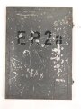 Luftwaffe, Gehäusedeckel zum Peilempfänger EP.2a von Telefunken. Ln 26588. Originallack