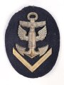 Kriegsmarine, Ärmelabzeichen für einen Marineartillerieobermaat