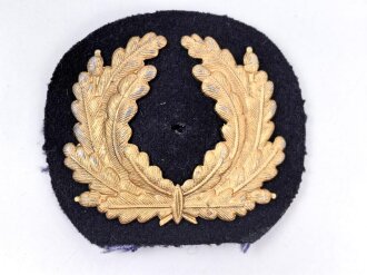 Kriegsmarine, Eichenlaub für eine Schirmmütze...