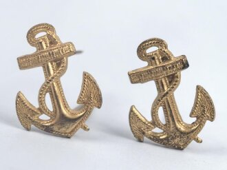 Kriegsmarine, Paar Auflagen für Schulterstücke...