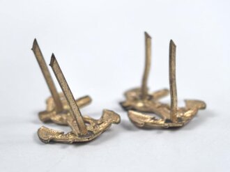 Kriegsmarine, Paar Auflagen für Schulterstücke 24mm