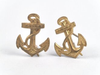 Kriegsmarine, Paar Auflagen für Schulterstücke...