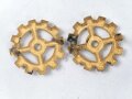 Kriegsmarine, Paar Auflagen für Schulterstücke 20mm