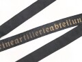 Kriegsmarine, Mützenband  " 2.Marineartillerieabteilung " 132cm