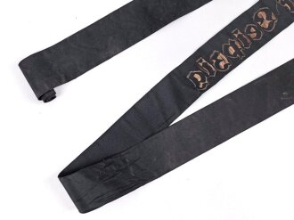 Kriegsmarine, Mützenband  " Kreuzer Leipzig " 147cm