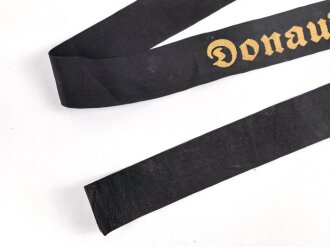Kriegsmarine, Mützenband  " Donauflottille " 116cm