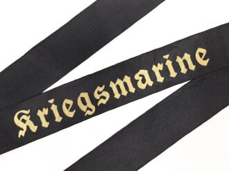 Kriegsmarine, Mützenband   114cm