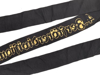 Kriegsmarine, Mützenband  " 4.Zerstörerdivision " 114cm