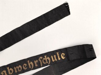 Kriegsmarine, Mützenband  " Marineflugabwehrschule " 147cm