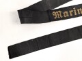 Kriegsmarine, Mützenband  " Marineflugabwehrschule " 147cm