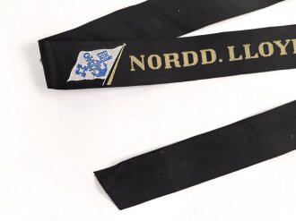 Handelsmarine , Mützenband Norddeutscher Lloyd...