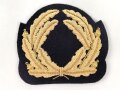 Kriegsmarine, Eichenlaubkranz  für ein Schirmmütze, neuzeitliche Sammleranfertigung