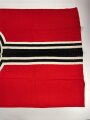 Kriegsmarine, Reichskriegsflagge kleine Grösse . Markiert " Kr. Fl. 80 x 135" . Sehr guter Zustand
