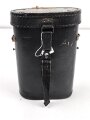 Doppelfernrohr DF 10 x 50. Hersteller Hensold Wetzlar. Klare Durchsicht, leicht gängig. Original lackiertes Stück in zugehörigem Behälter aus Ersatzmaterial