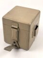 Batteriekasten ( Behälter für Stromquelle ) für diverse Optiken der Wehrmacht, Originallack