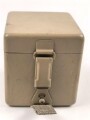 Batteriekasten ( Behälter für Stromquelle ) für diverse Optiken der Wehrmacht, Originallack