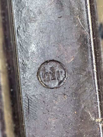 Batteriekasten ( Behälter für Stromquelle ) für diverse Optiken der Wehrmacht, Originallack