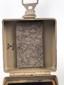 Batteriekasten ( Behälter für Stromquelle ) für diverse Optiken der Wehrmacht, Originallack