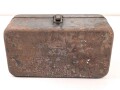 Rundblickfernrohr Flak Wehrmacht. Gute Optik, gängig, Originallack. Im Transportkasten, dieser ebenfalls original lackiert und ungereinigt.