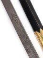 Säbel für Offiziere der Kriegsmarine, Hersteller Eickhorn Solingen, neuzeitliche Sammleranfertigung in sehr gutem Zustand