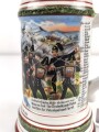 Württemberg, Reservistenkrug eines Angehörigen im Grenadier Regiment König Karl No. 123 Ulm.  Guter Gesamtzustand mit leichten Gebrauchsspuren