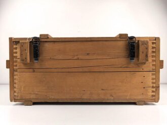 Transportkasten für 20 Behälter Riegel Mine 43 " R Mi 43"  Hersteller gnr 1944, sehr guter Zustand