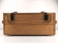 Transportkasten für 20 Behälter Riegel Mine 43 " R Mi 43"  Hersteller gnr 1944, sehr guter Zustand