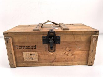 Transportkasten für "Tarnsand " der Wehrmacht.