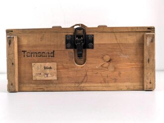 Transportkasten für "Tarnsand " der Wehrmacht.