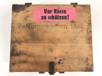 Patronenkasten 900 Wehrmacht, Hersteller gjx 1945. Guter Gesamtzustand