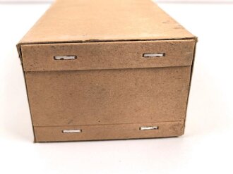 Pappkasten für 300 Schuss Munition 8x 57 ( für K98 ) . 20 Pappschachteln enthalten, alles zusammengehörig. OHNE Inhalt - Complete matching set for 300 K98 rounds, ONLY EMPTY BOXES