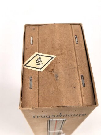 Pappkasten für 300 Schuss Munition 8x 57 ( für K98 ) . 20 Pappschachteln enthalten, alles zusammengehörig. OHNE Inhalt - Complete matching set for 300 K98 rounds, ONLY EMPTY BOXES