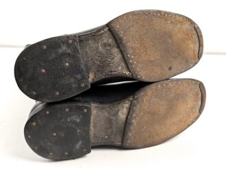 Paar Stiefel für Offiziere der Wehrmacht. Eigentumstücke in gutem Zustand, Sohlenlänge 30,5cm