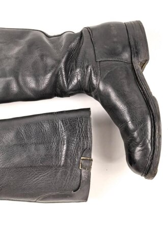Paar Stiefel für Offiziere der Wehrmacht. Eigentumstücke in gutem Zustand, Sohlenlänge 30,5cm