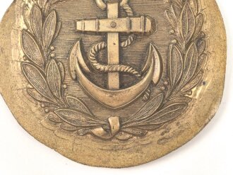 Kriegsmarine, Rohling vom Schloss für die Schärpe ( Paradefeldbinde) . Buntmetall