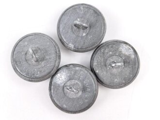 Kriegsmarine, 4 Knöpfe Küstenartillerie ,...