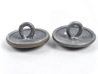 Kriegsmarine, 2 Knöpfe Küstenartillerie , jeweils 20mm