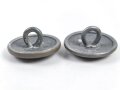 Kriegsmarine, 2 Knöpfe Küstenartillerie , jeweils 20mm