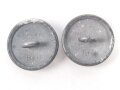 Kriegsmarine, 2 Knöpfe Küstenartillerie , jeweils 20mm