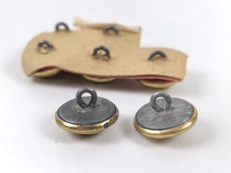 Kriegsmarine,  7 Knöpfe 20mm