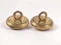 Kriegsmarine, Paar Knöpfe für Schulterstücke 17mm