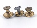 Kriegsmarine, Konvolut 10 Knöpfe für Schulterstücke 17-18mm