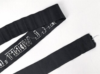 Kaiserliche Marine, Mützenband " 1. Werft - Division"  110cm