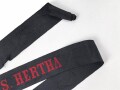Kaiserliche Marine, Mützenband " S.M.S. HERTHA"  94cm, Ausführung in rot für Schiffsjungen