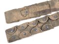 Bandolier für Ladestreifen k98. So bei den Fallschirmjägern verwendet. Neuzeitliche Sammleranfertigung aus Sammlungsauflösung