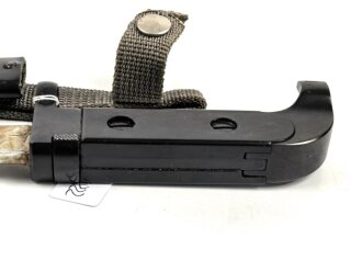 DDR Nationale Volksarmee,  Seitengewehr AK 47, sehr guter Zustand