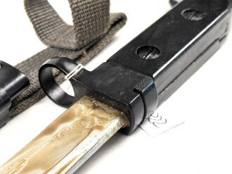 DDR Nationale Volksarmee,  Seitengewehr AK 47, sehr guter Zustand