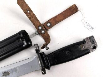Ehemaliger Ostblock,  Seitengewehr AK 74
